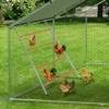 Chicken Perch for Coop, Chicken Roosting Bars with Swing and Ladder Design for Backyard Farm, Roosting Bars for Chickens in Coop, Easy Installation - 2 of 4