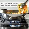 KitchenAid 5-Ply Clad Stainless Steel 15" Wok: Dishwasher & Oven Safe, Induction Compatible, Riveted Handle - 4 of 4