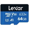 Lexar® High-Performance BLUE Series 633x microSDHC™/microSDXC™ UHS-I Card - 2 of 4