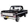 1969 Ford F-100 Pickup Truck Black 1/24 Diecast Model Car by Motormax - 2 of 3