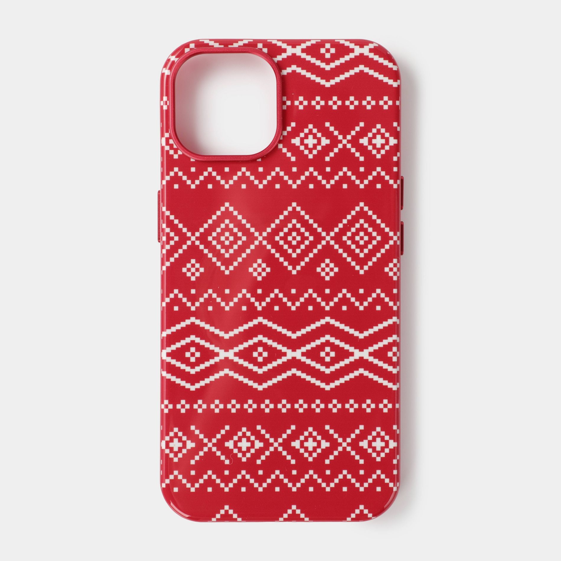 iPhone 17e/16e/15/14/13 Phone Case - heyday™ Red Sweater