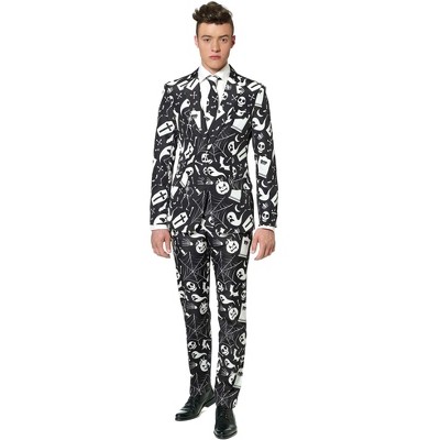 Suitmeister Men's Halloween Costume - Black Icons - Black : Target