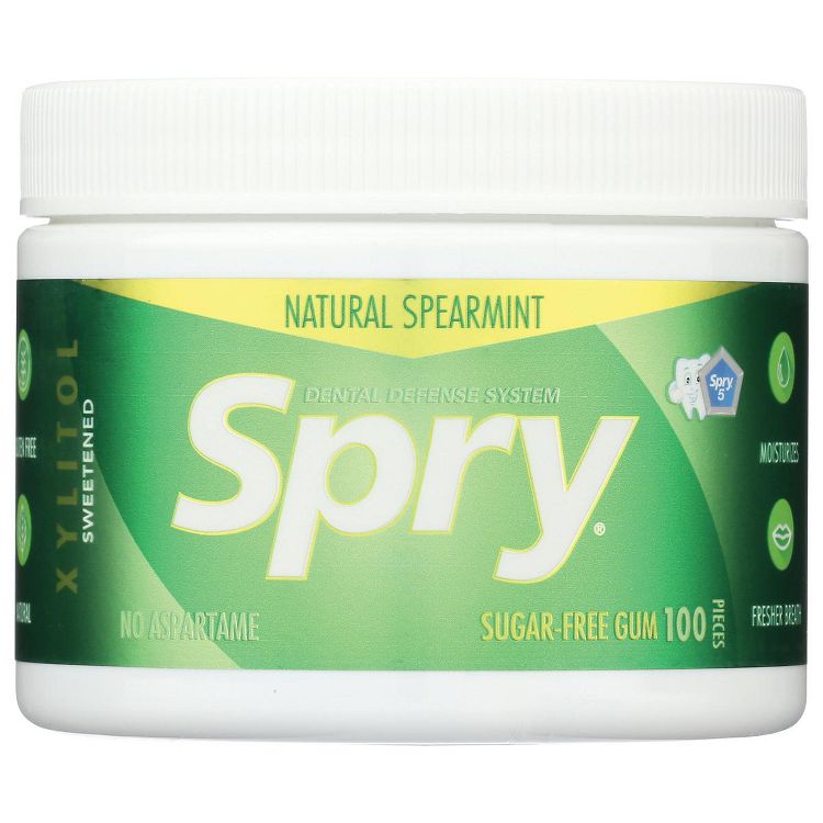 Xlear Spry Spearmint Chewing Gum - Sugar Free, 1 of 2