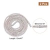 Unique Bargains Shoe Accessories Replacement Bling Crystal Rhinestone Laces 2 Pcs - 2 of 4