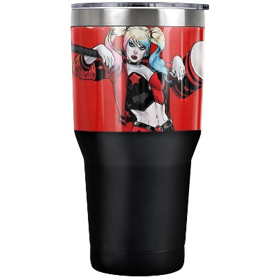Batman Harley Character Steel Tumbler 30oz Coffee Travel Mug