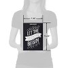 Medium Gift Bag 'Let the Adventure Begin' Black/Gray: American Greetings, Paper, Typography, Graduation, 10" x 7" x 4" - 4 of 4