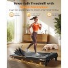 YOSUDA Walking Pad Treadmills with Auto Incline, 9% Incline Tredamills Under Desk with 300LBS Weight Capacity & 3 Adjustable Slopes - 4 of 4