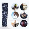 Unique Bargains Basketball Sports Camouflage Cooling Arm Elbow Compression Sleeve Dark Gray 1 Pair - 2 of 4