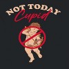 Rerun Island Men's Not Today Cupid Ban Short Sleeve Graphic Cotton T-Shirt - 2 of 3