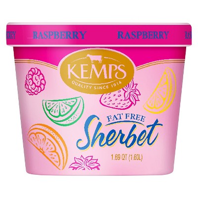 Kemps Raspberry Frozen Sherbet - 54oz