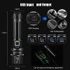 MaseiKar Flashlight High Lumens Rechargeable, 2000 Lumen Led Flashlights XHP70.2 USB Super Bright Flash Light Battery Powered, Handheld Flashlights - 4 of 4