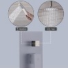CASAINC 1-Spray Patterns with 10 Inches Ceiling Mount Dual Shower Heads with Sliding Rod in Spot Resist - 4 of 4