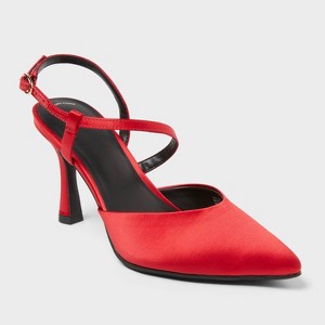 Women’s Rosemary Heels with Memory Foam Insole - A New Day™ - 1 of 3