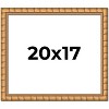 PosterPalooza | 20x17 Modern Bamboo Picture Frame, UV Acrylic, 5 Finishes - 2 of 4