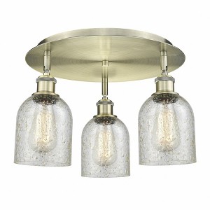 Caledonia - 3 Light Flush Mount In Industrial Style-9.5 Inches Tall and 16.75 Inches Wide - 1 of 1