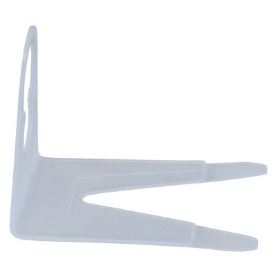 Pack of 100 Clear Plastic Shingle Tab Clips for C7 and C9 Christmas Lights