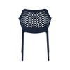 Meridian Furniture,Mykonos Outdoor Patio Dining Chair, Set of 4 - 3 of 4