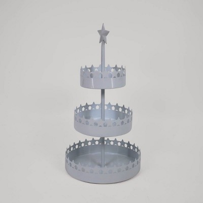 Photo 1 of 3 Tiered Star Tray White - 