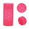 Unique Bargains Women's Heatless Voluminous Hair Roller 2.68"x1.18" Rose Red 8pcs - 3 of 4
