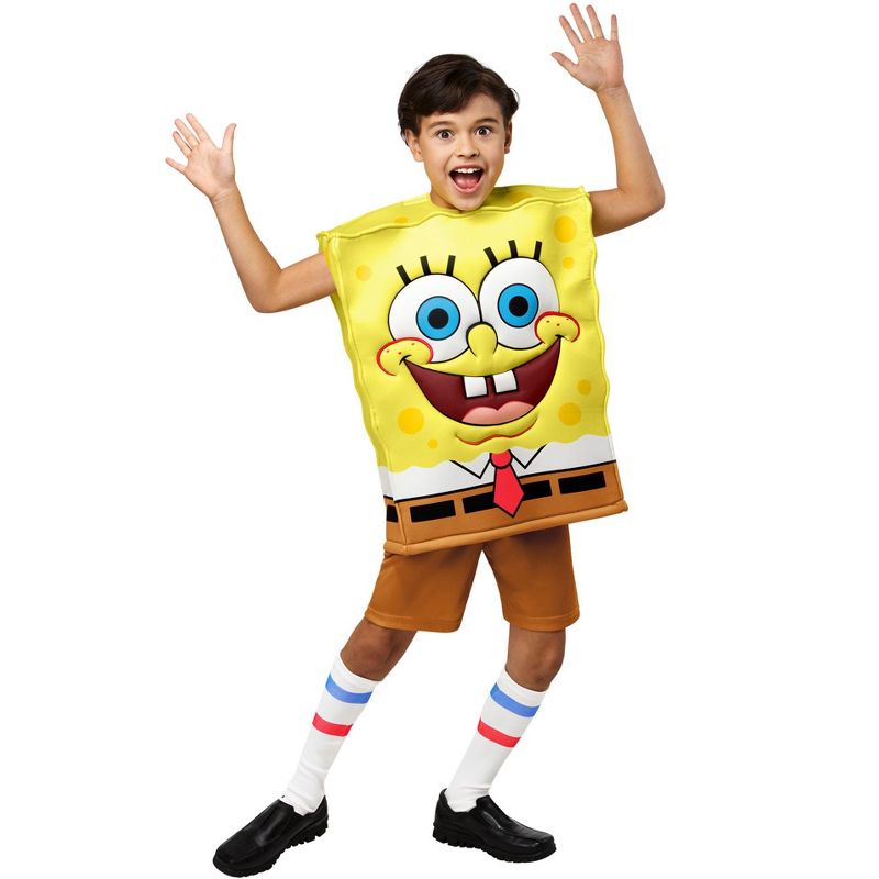Rubies Spongebob Squarepants: Spongebob Boy's Costume, 1 of 5