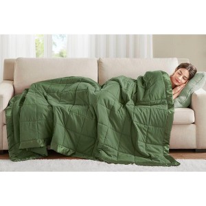 NicBex Twin Microfiber Cooling Blanket with Satin Trim,Soft Cold Blanket for Bedroom - 1 of 4