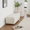 Spruce&Spring Storage Ottoman Bench Rectangle Footrest, Linen-Fabric - 4 of 4