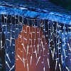 Itopfox 1 Pack 29.5ft 360 LED Icicle String Lights with 60 Drops 8 Modes Memory Timer Waterproof Indoor Outdoor Christmas Decor White - 4 of 4