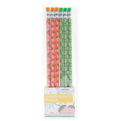 6pk Scented Pencils - Bullseye's Playground™