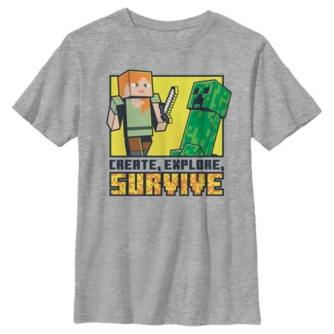 Target store minecraft shirt