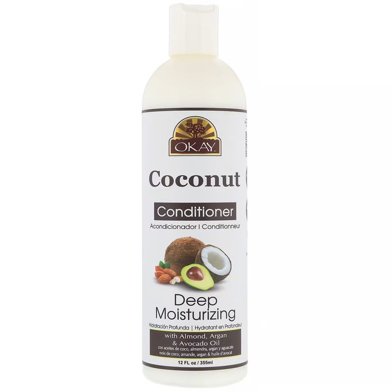 OKAY Coconut Conditioner Deep Moisturizing - 12 oz, 1 of 5