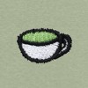 Dalix Mens Lil Matcha Heavy Weight Cotton Tee - 2 of 4