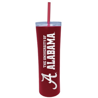 NCAA Alabama Crimson Tide 18oz Stainless Steel Skinny Tumbler