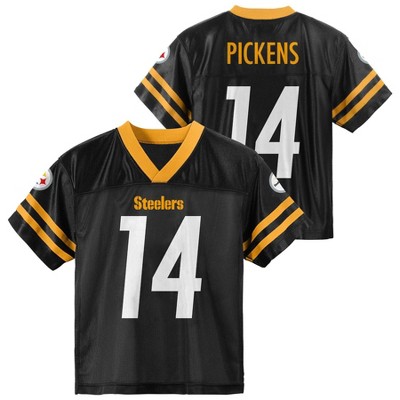 NFL Pittsburgh Steelers George Pickens Toddler Boys' Short Sleeve Jersey