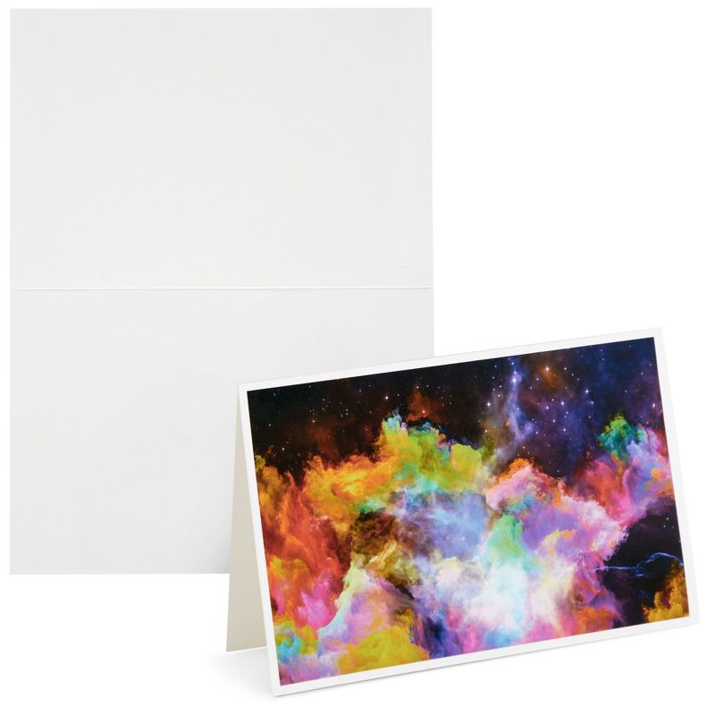Best Paper Greetings 48 Pack Space Blank Cards and Envelopes, Cosmic Galaxy Greeting Cards for All Occasion, Thank You, New Year (4x6 In), 5 of 9
