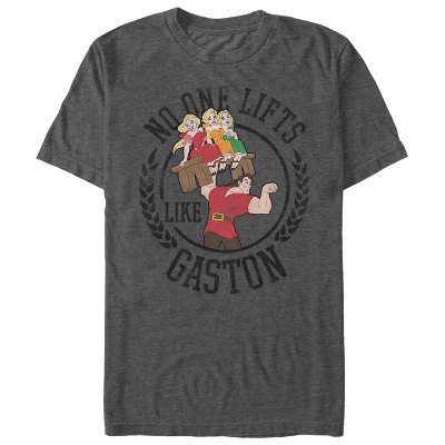 Men's Beauty And The Beast Lifts Like Gaston T-shirt : Target