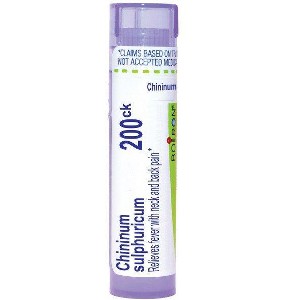 Chininum Sulphuricum 200CK by Boiron Homeopathic Single Medicine For Pain  -  80 Pellet - 1 of 4