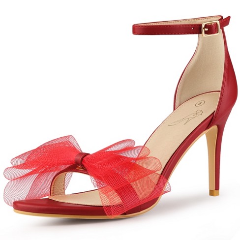 Red high deals heels target