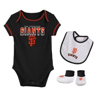 MLB San Francisco Giants Infant Boys' Short Sleeve Layette Set