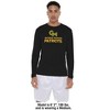 George Mason University Adult Sport Long Sleeve Shirt Primary Logo, Athletic Heather - 3 of 4