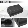 Unique Bargains Car Center Console Cup Holder 23467147 for Chevy Silverado for GMC Sierra 1500 - 4 of 4