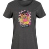 Women's LOL Surprise! Neonlicious Graphic T-shirt Dress - Heather Charcoal - Large - 2 of 4
