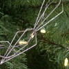 Northlight LED Lighted Battery Operated Gold Wire Diamond Christmas Garland - 6' - Warm White Lights - 3 of 3