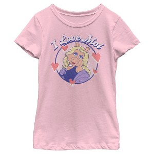 Girl's The Muppets I Love Moi T-Shirt - 1 of 4