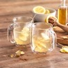 ZWILLING Sorrento Plus 2-pc Double-Wall Glass Coffee Mug Set, Clear - 3 of 4