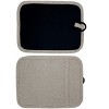 Home Mart Goods Beige Heat Resistant Thick Soft Quilted Lining Kitchen Oven Pot Holders With Neoprene and Cotton Non-slip - 2 Pack - 3 of 4