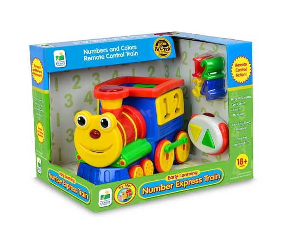 The Learning Journey Remote Control Shape Sorter, Number Express Train