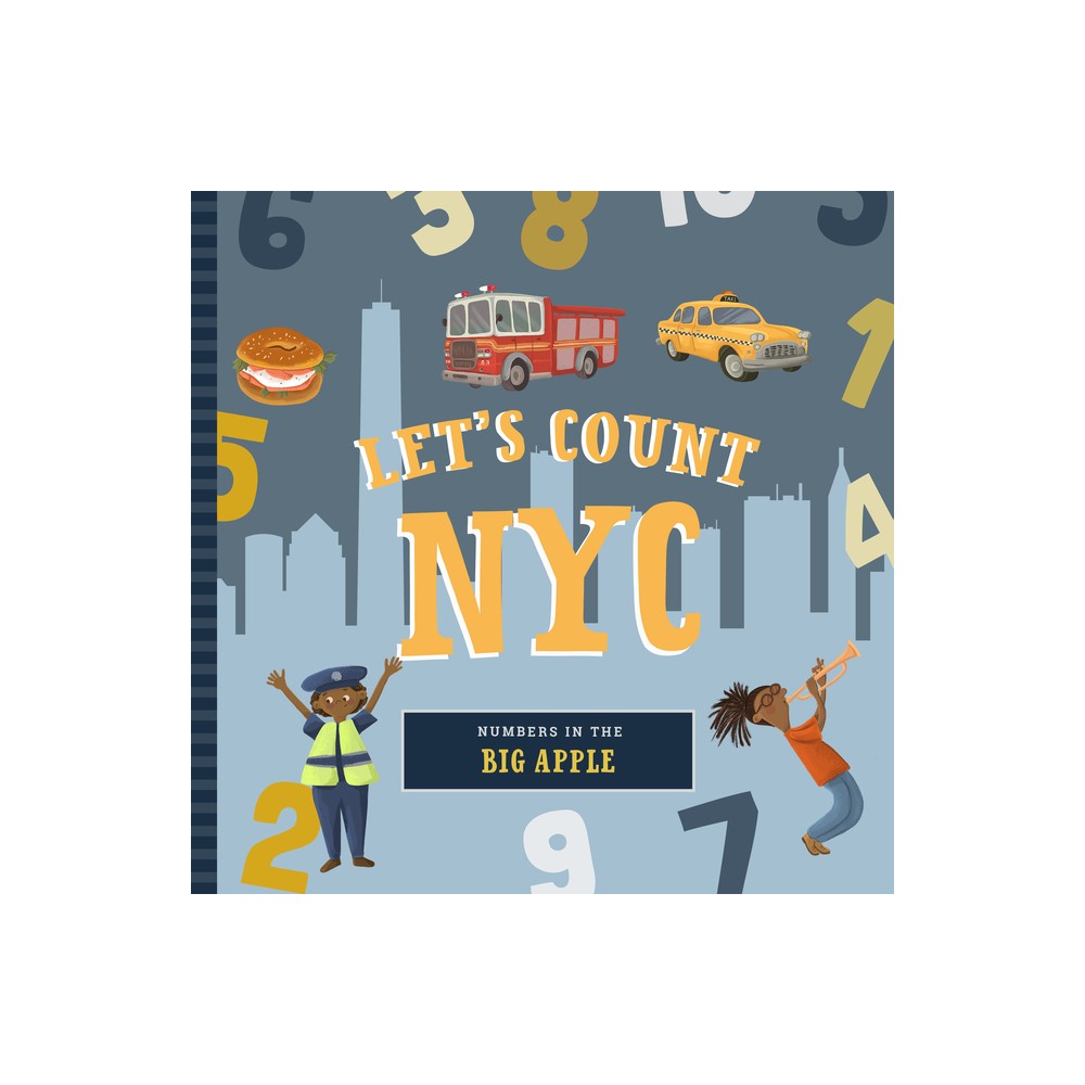 Lets Count New York City - (Lets Count Regional Board Books) by Adina Oberman (Board Book)