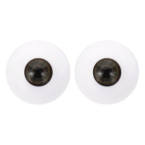 Unique Bargains Realistic DIY Craft Three-Dimensional Acrylic Doll Eyes 1 Pair - 1 of 4