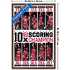 Trends International Michael Jordan - 10x NBA Scoring Champion Framed Wall Poster Prints - 3 of 4