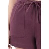 Women's Cotton Drawstring Shorts - ZENANA - 2 of 2